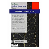 High Shank Feather Template Set